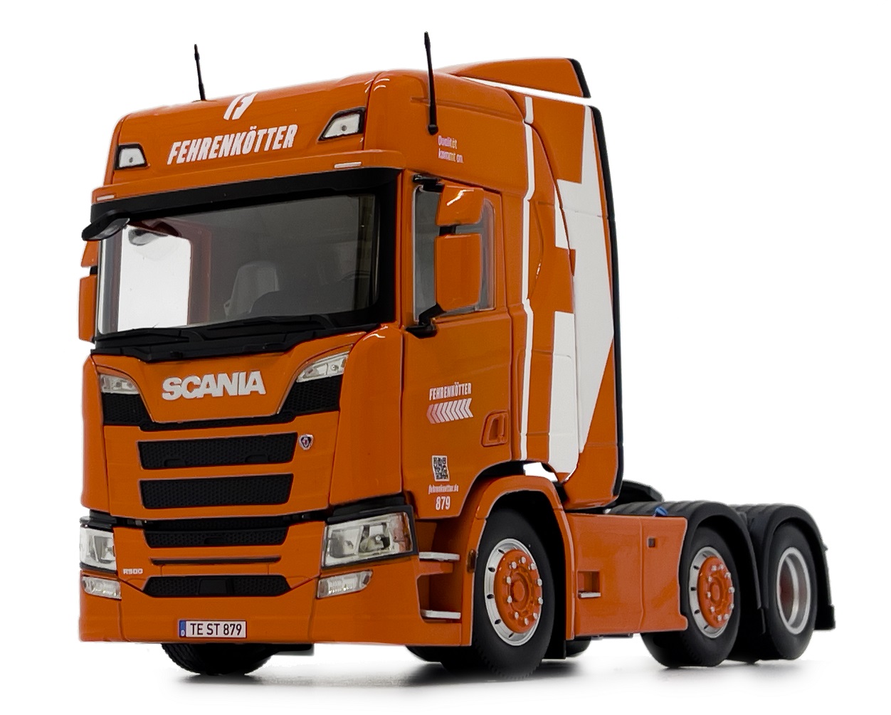 Scania R500 6x2 Oranje Fehrenkotter Edition - 1:32